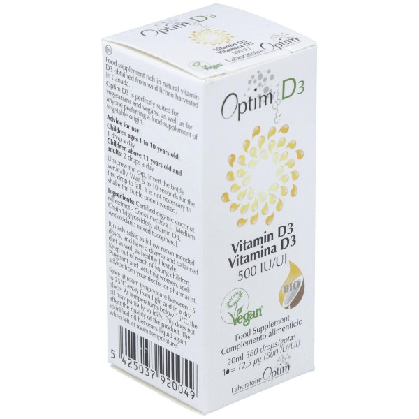 Optim D3 20Ml.