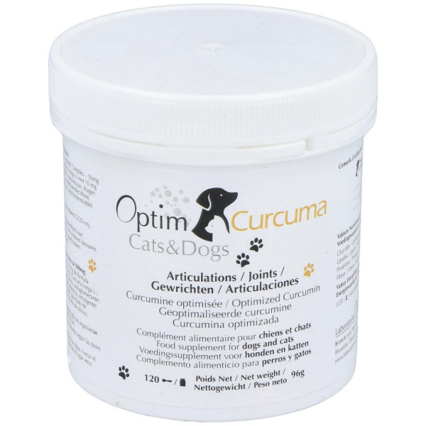 Optim Curcuma Cats Y Dogs Polvo 96Gr.