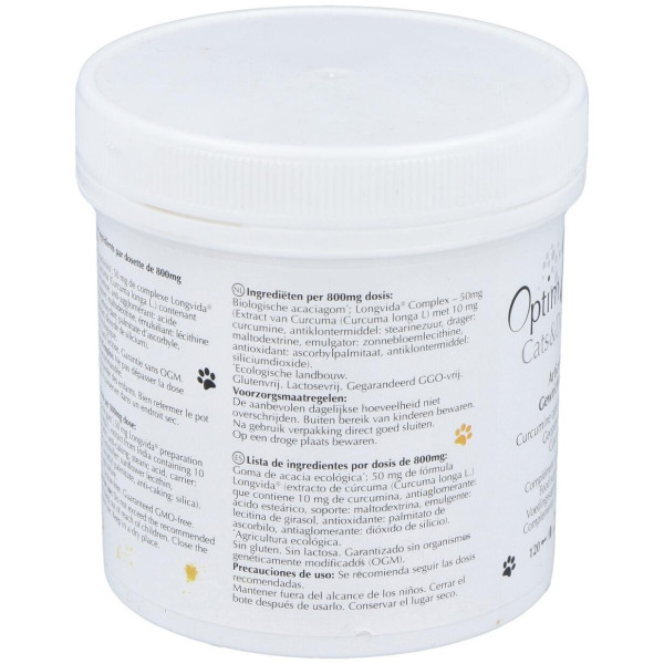 Optim Curcuma Cats Y Dogs Polvo 96Gr.