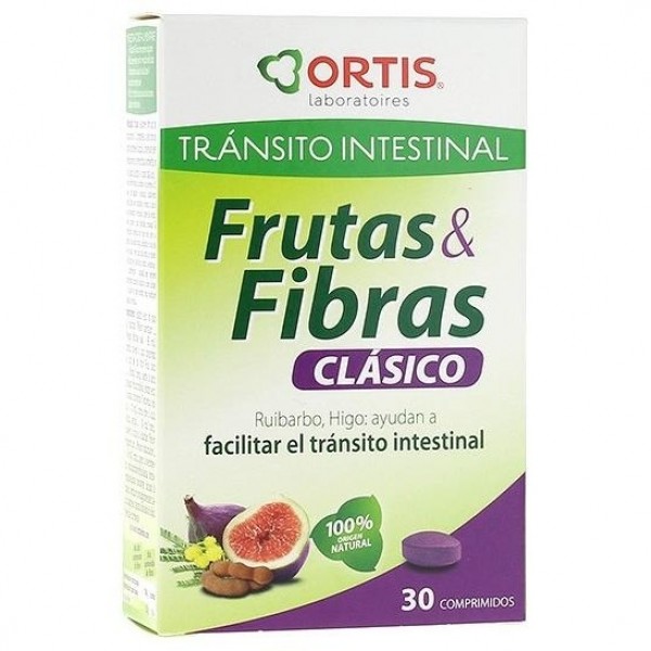 Ortis Fruits & Fibres Transit Intestinal 30 ComprimS
