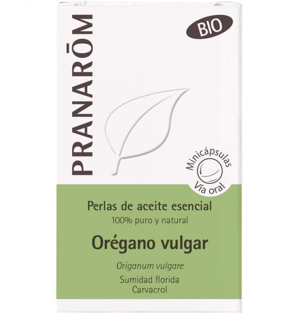 Oregano Vulgar Aceite Esencial 60 Perlas