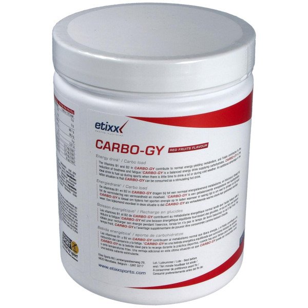 Etixx Carbo-Gy Powder Red Fruits 1Kg.