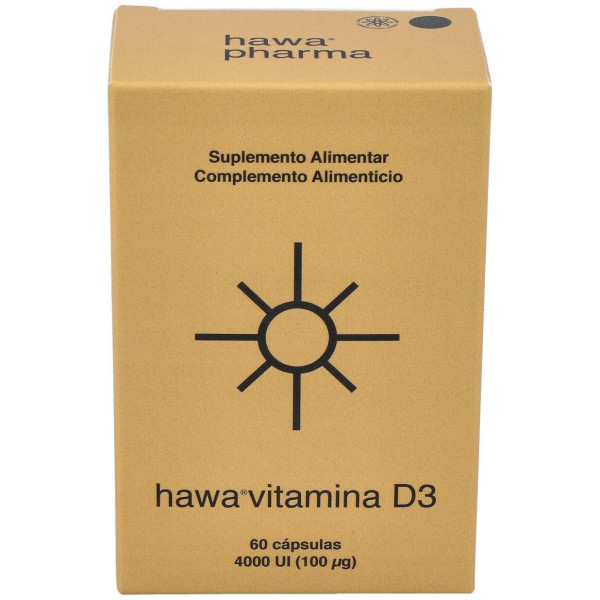 Hawa Vitamina D3 4000Ui 60Cap.