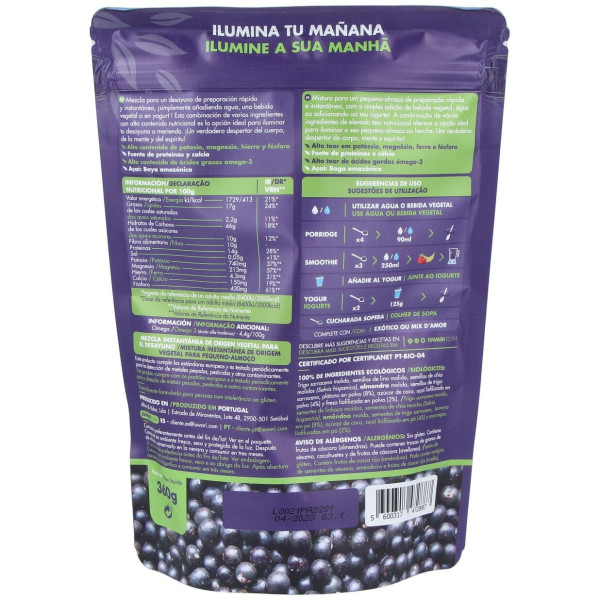 Iswari Despertar Buda Acai Fresa Plat 360G