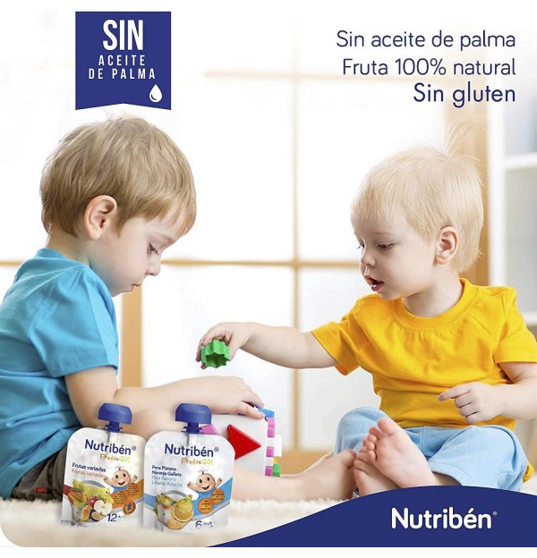 Nutriben Fruta & Go Manzana Platano. - Alter