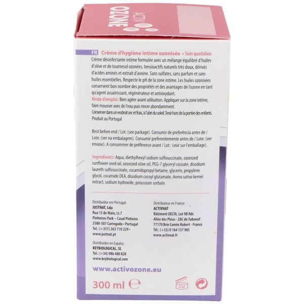 Activ Ozone Higiene Intima Diaria 300Ml