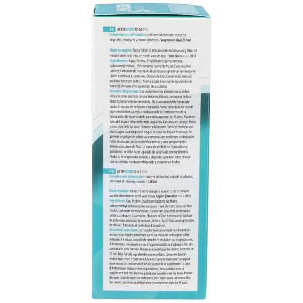 Activozone G120 Pro 250Ml.
