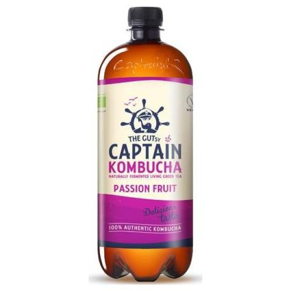 Captain Kombucha Frutas De La Pasión Bio 1L