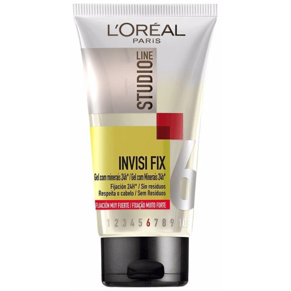 L'Oreal Invisi Fix Gel Fijador Extrafuerte N6 150Ml