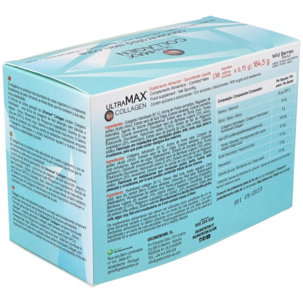 Ultramax Colageno 30Sbrs.