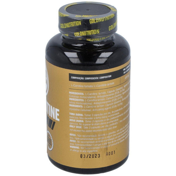 Gold Nutrition L Carnitina 750Mg 60Caps