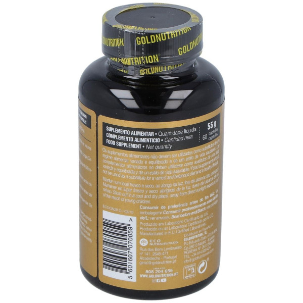 Gold Nutrition L Carnitina 750Mg 60Caps