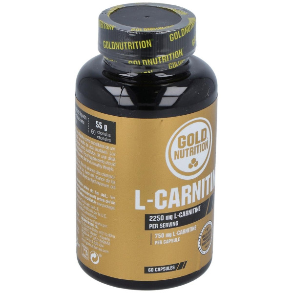 Gold Nutrition L Carnitina 750Mg 60Caps
