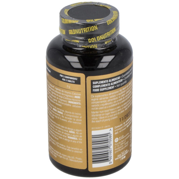 Gold Nutrition Creatina Creapure 1000Mg 60Comp