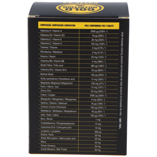 Gold Nutrition Multivitamin 60Comp