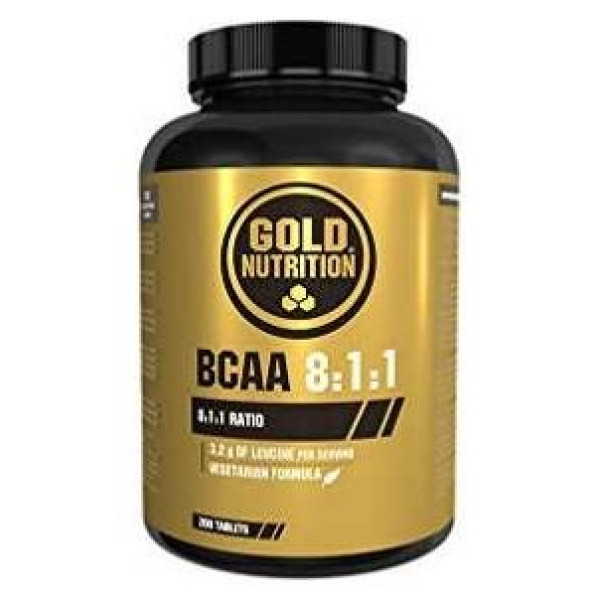 Gold Nutrition Bcaa 8:1:1 200 Tabletas
