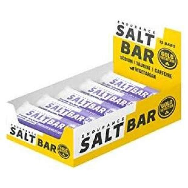 Gold Nutrition Endurance Salt Bar Choco Y Avellana 15X40Gr