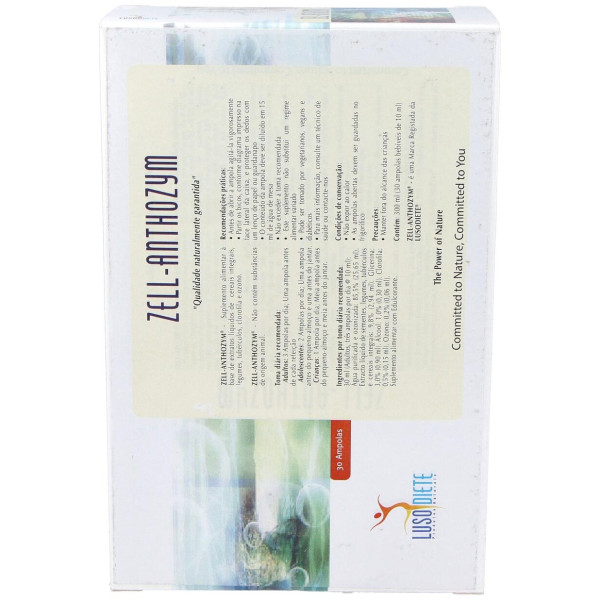 Lusodiete Zell-Anthozym 30 Ampollas