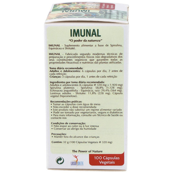 Imunal 100Cap. Lusodiet