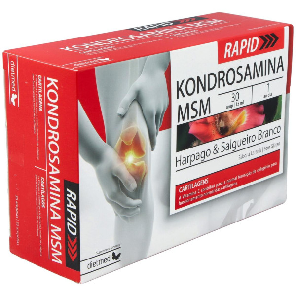 Dietmed Kondrosamina Msm Rapid 30 Ampollas