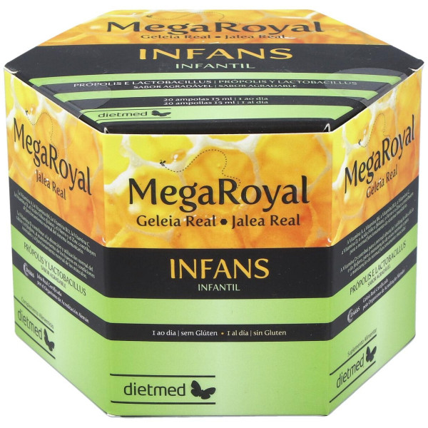Dietmed Megaroyal Infans 20Ampollas