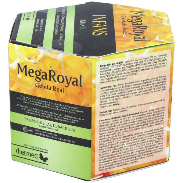 Dietmed Megaroyal Infans 20Ampollas