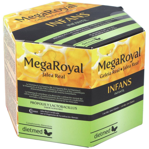Dietmed Megaroyal Infans 20Ampollas