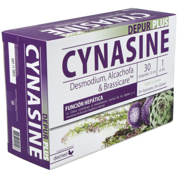 Dietmed Cynasine Depur Plus 30 Ampollas