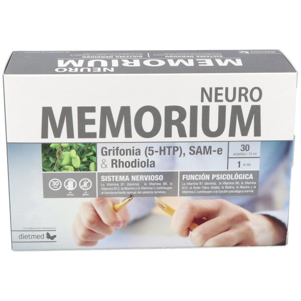 Memorium Neuro Grifonia-Rhodiola 30 Ampollas
