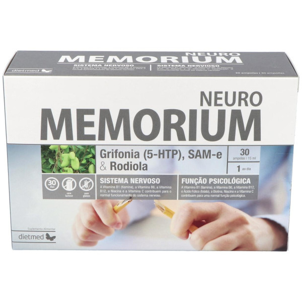 Memorium Neuro Grifonia-Rhodiola 30 Ampollas