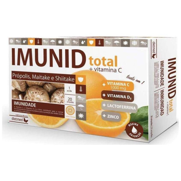 Dietmed Inmunidad Total 20 Ampollas
