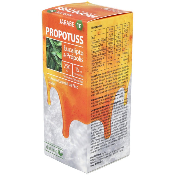 Dietmed Propotuss Té Jarabe Eucalipto 250Ml