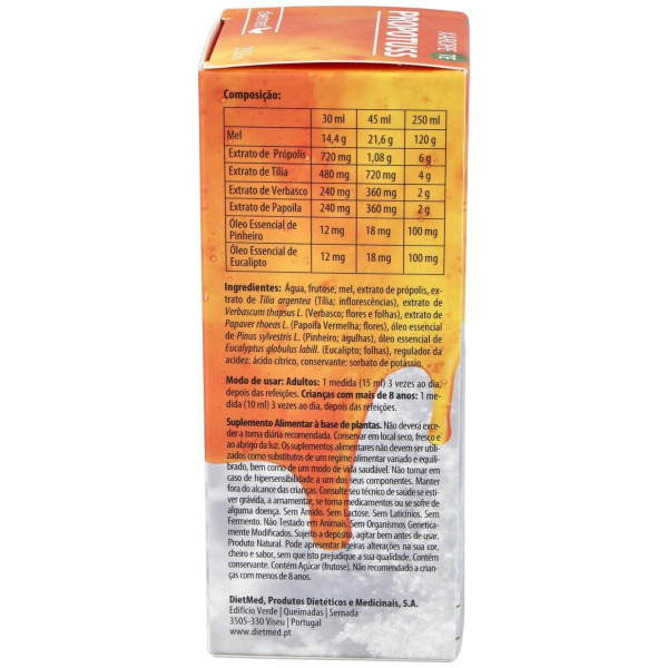 Dietmed Propotuss Té Jarabe Eucalipto 250Ml