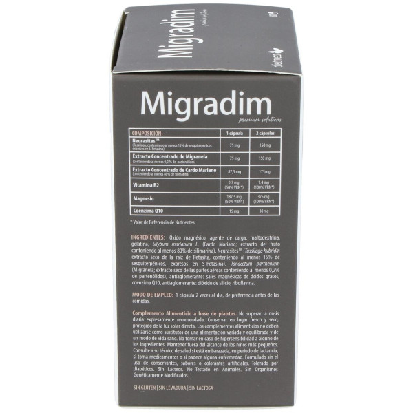 Dietmed Migradin 60Caps