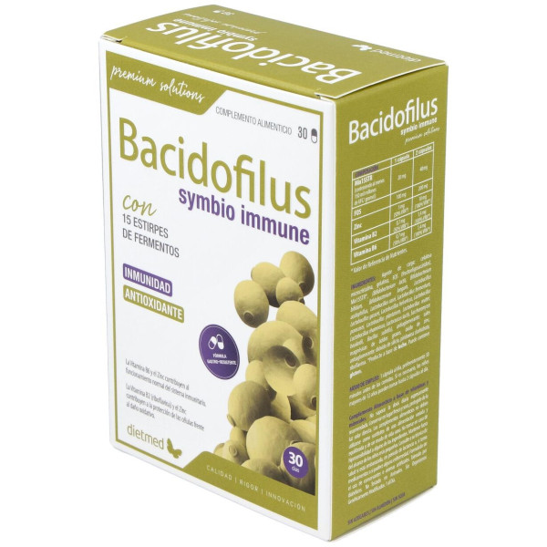 Dietmed Bacidofilus Symbio Inmune 30Caps