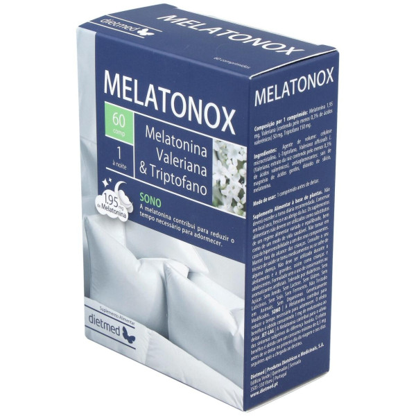 Dietmed Melatonox Melatonina Valeriana Y Triptofano 60Comp