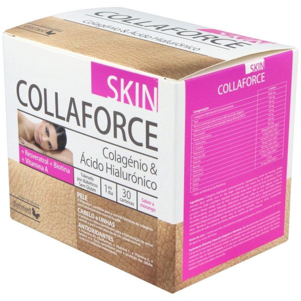 Dietmed Collaforce Skin Colágeno Y Ácido Hialurónico 30Sobres