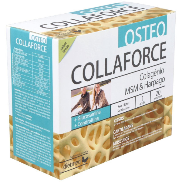 Dietmed Osteo Collaforce Colágeno 20 Sobres