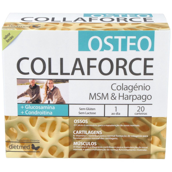 Dietmed Osteo Collaforce Colágeno 20 Sobres