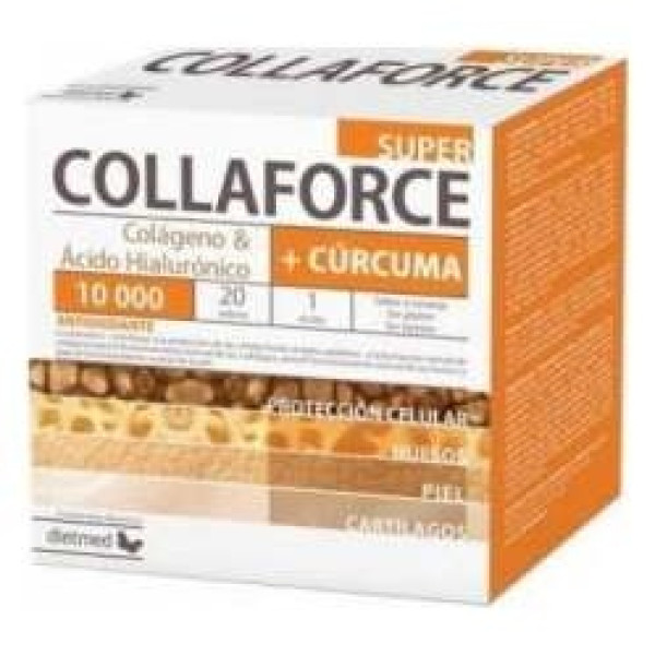 Dietmed Super Collaforce + Cúrcuma 20 Sobres