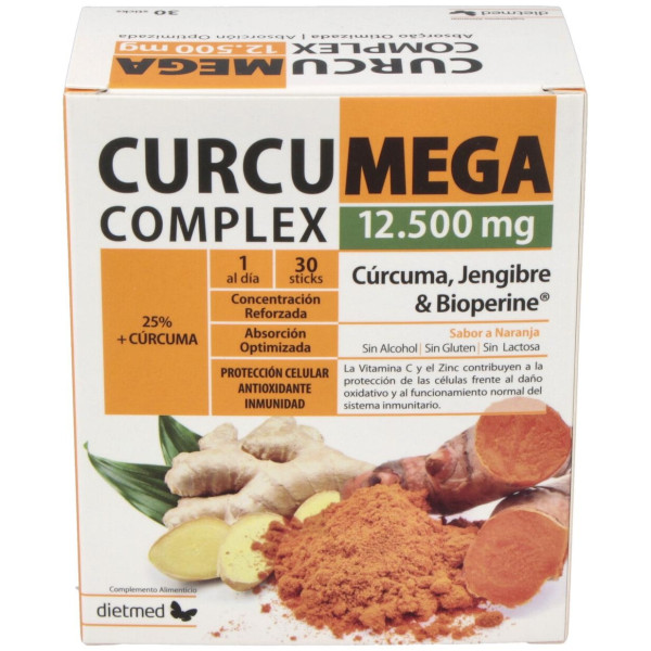 Dietmed Curcumega Complex 30Uds