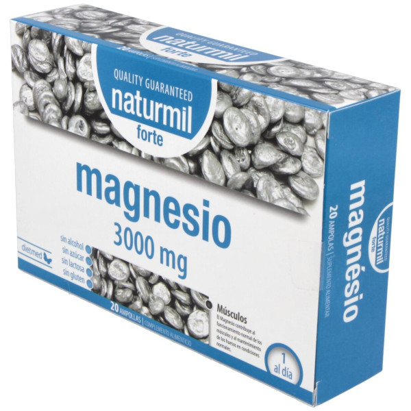 Naturmil Magnesio Forte 3000 Mg 20X15Ml