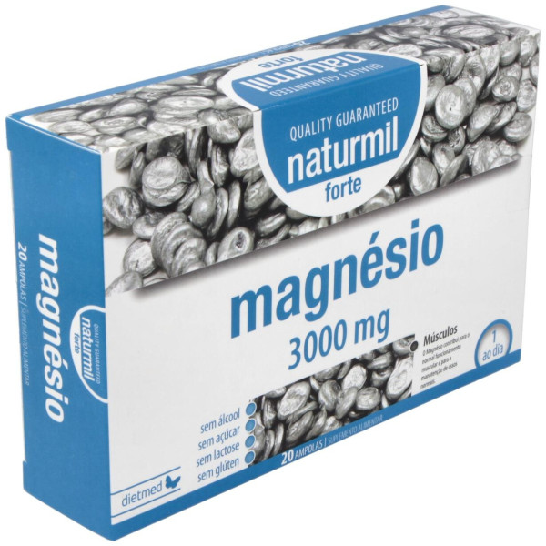 Naturmil Magnesio Forte 3000 Mg 20X15Ml