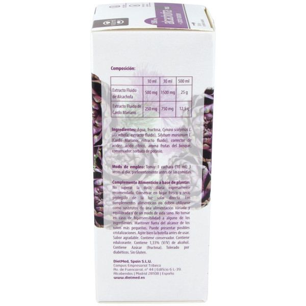 Naturmil Alcachofa + Cardo Mariano 500Ml