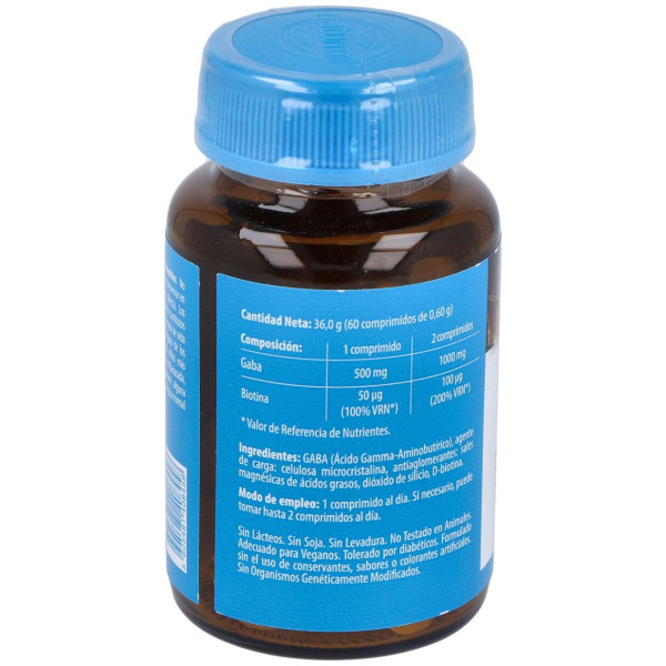 Gaba 500Mg. Con Biotina 60Comp. 2