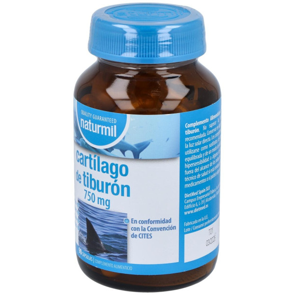 Cartilago De Tiburon 750Mg. 90Cap.