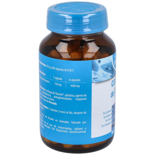 Cartilago De Tiburon 750Mg. 90Cap.