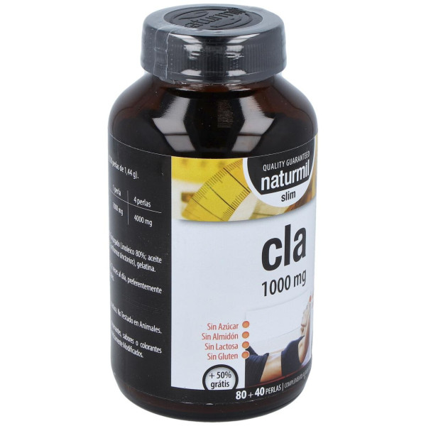 Naturmil Cla Strong 1000Mg 80 + 40 Perlas