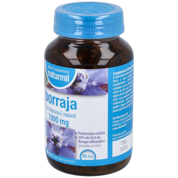Naturmil Borraja 1000Mg 90Caps