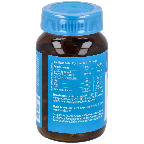 Naturmil Aceite De Pescado Omega 3 Epa 35% / Dha 25% 1000 Mg 60